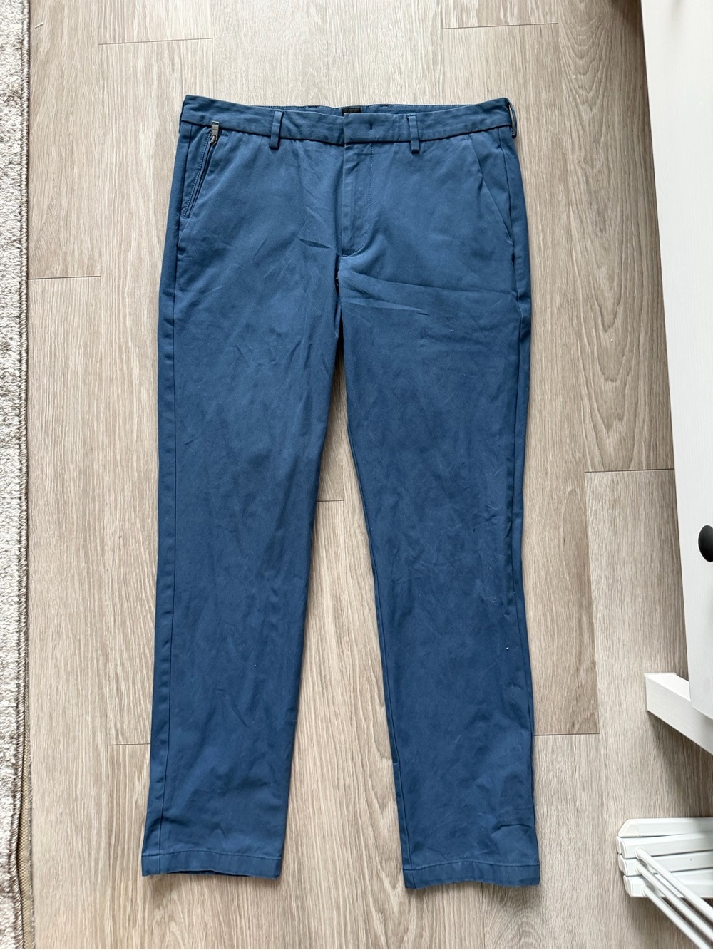 Hugo Boss - Men's Classic Straight Fit Chinos - Blue - Kaito Slim For 32R